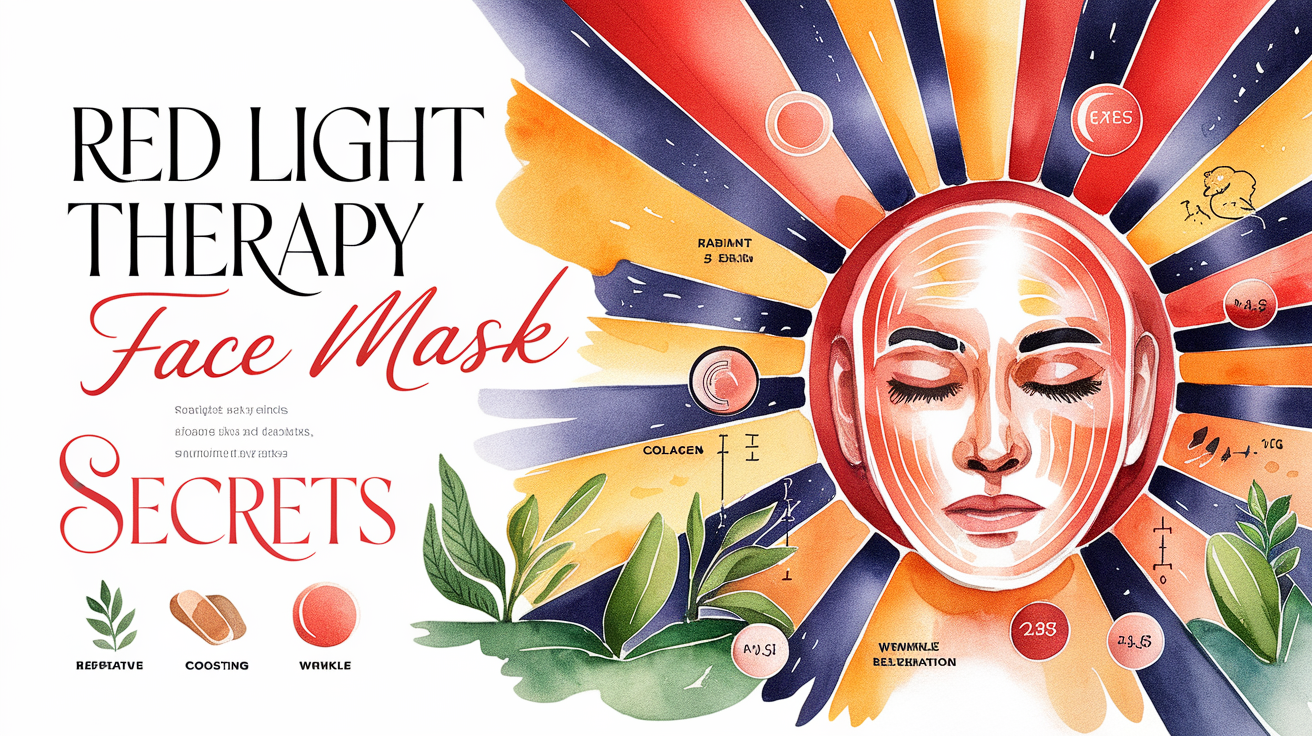 Red Light Therapy Face Mask