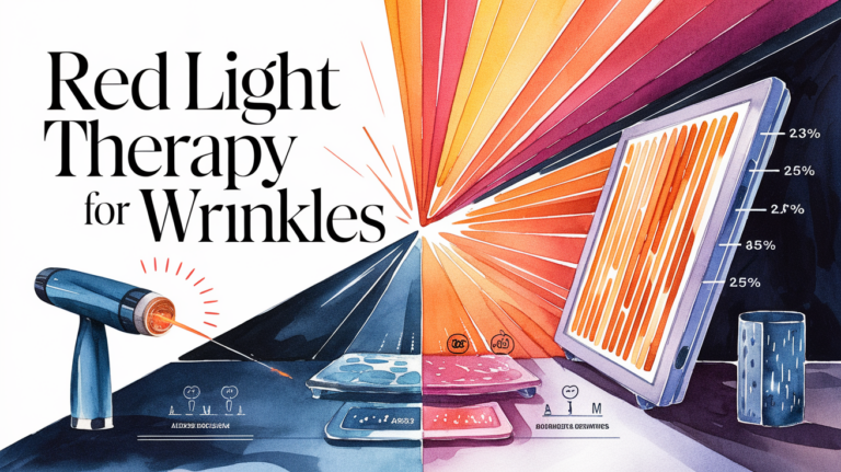 does red light therapy work for wrinkles