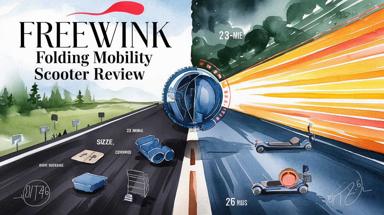 -FreeWink Folding Mobility Scooter Review