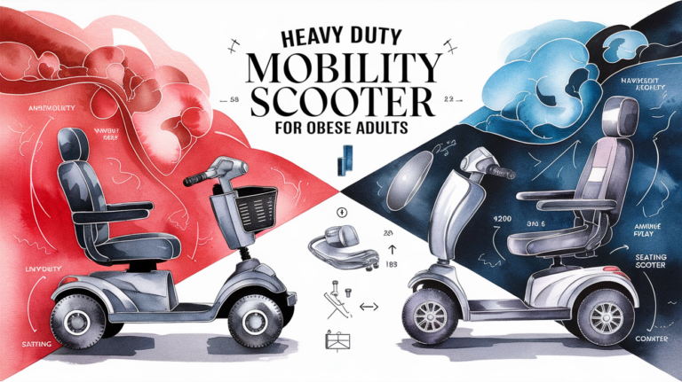Heavy Duty Mobility Scooter for Outdoor Use (11)
