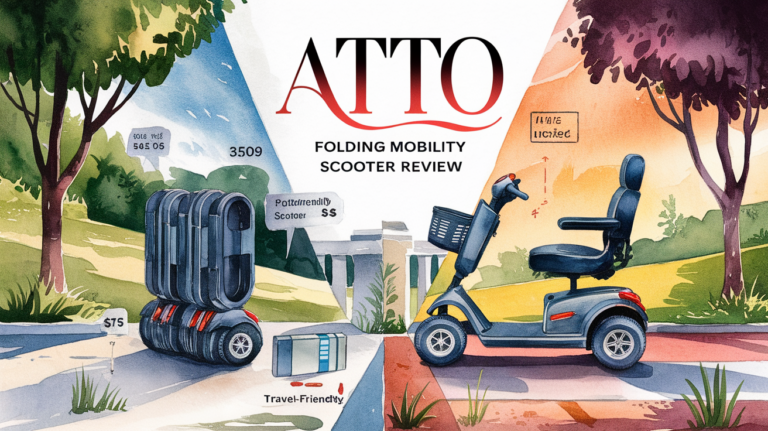 ATTO Folding Mobility Scooter Review (1)