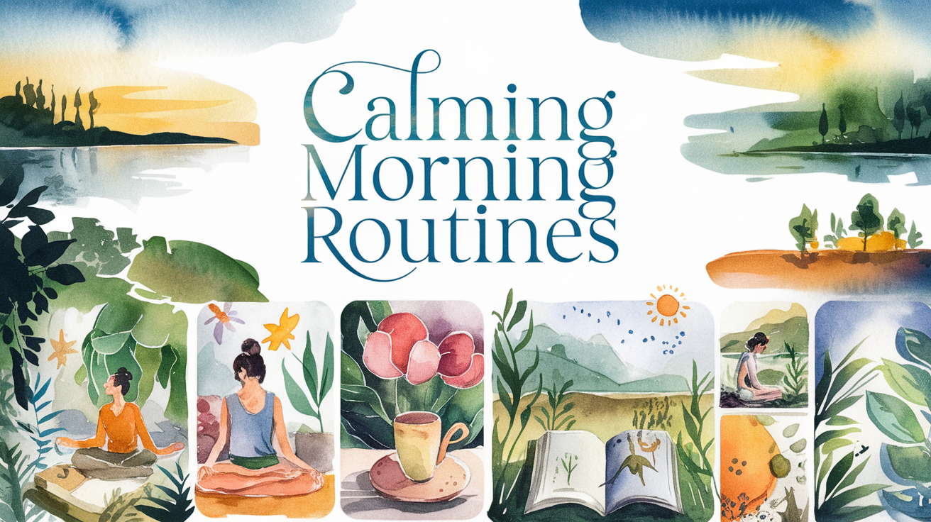 calming morning routines new habits