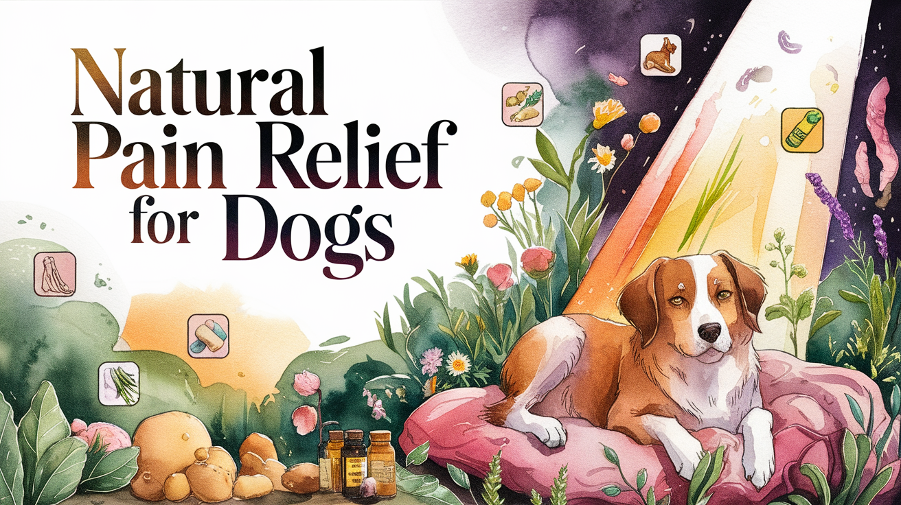 natural pain relief for dogs 4 pin