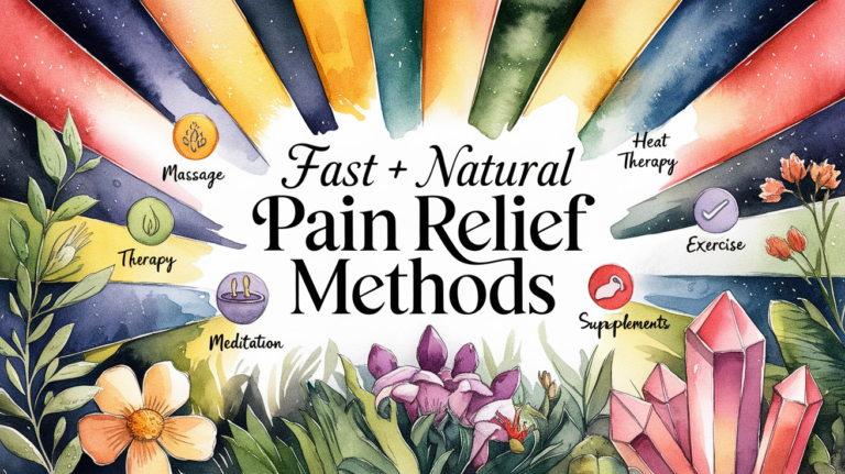 natural pain relief methods 3 pin