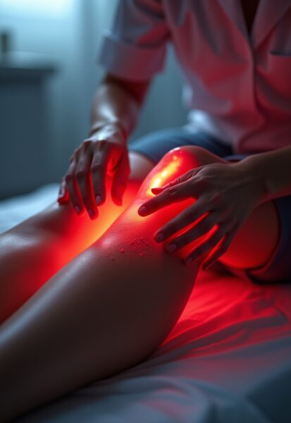 Red Light Therapy Vs. Traditional Knee Treatment