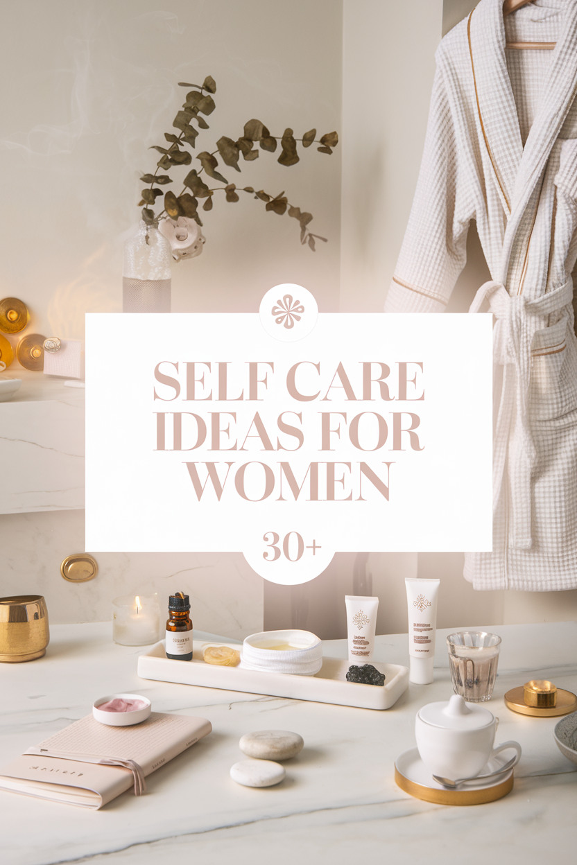 self care inspo for 30+ year old women