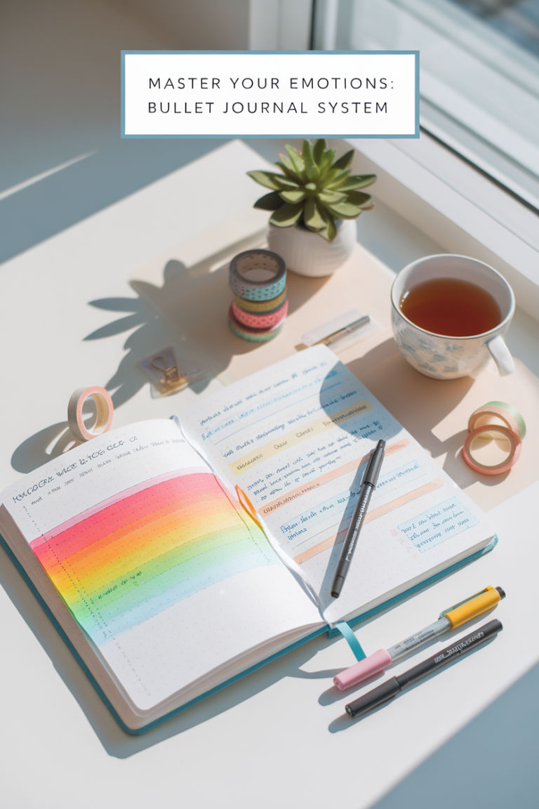 How to Master Your Emotions with a Bullet Journal System