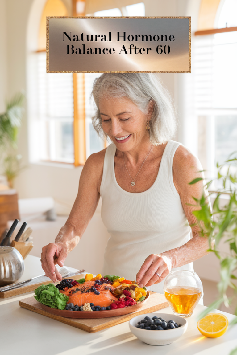 How to Restore Hormone Balance Naturally After 60