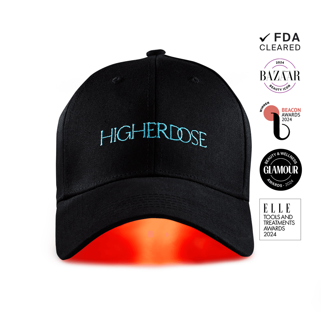 HigherDose Hair Growth Red Light Hat