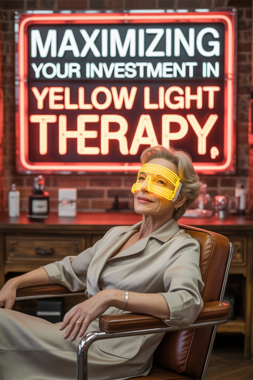 How Should I Use My Yellow Light Therapy Mask for the Best Results?