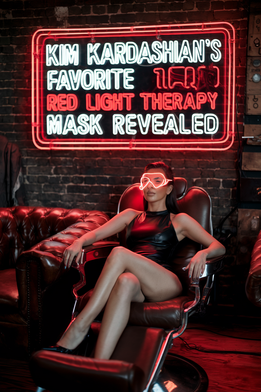 Kim Kardashian’s Favorite Red Light Therapy Mask: The Beauty Secret Revealed 6 The Celebrity-Favorite Masks in Kim's Rotation