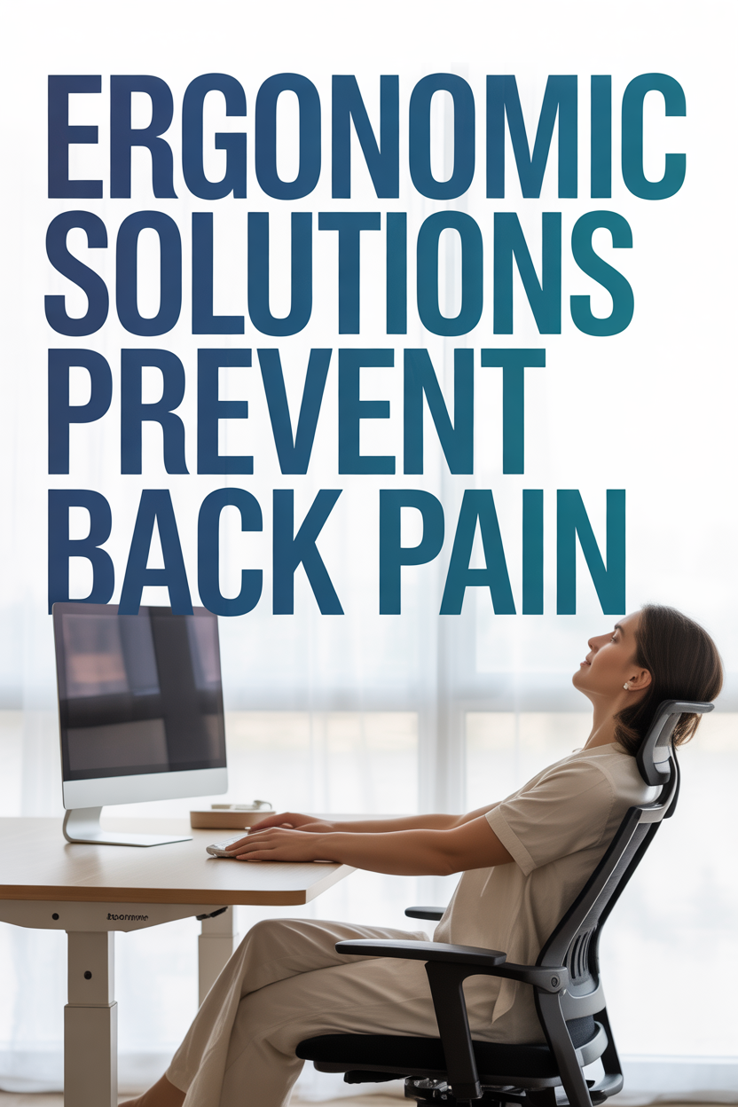 Ergonomic Solutions: Preventing Pain Before It Starts