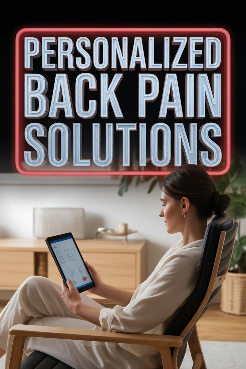 Creating Your Personal Back Pain Relief Plan