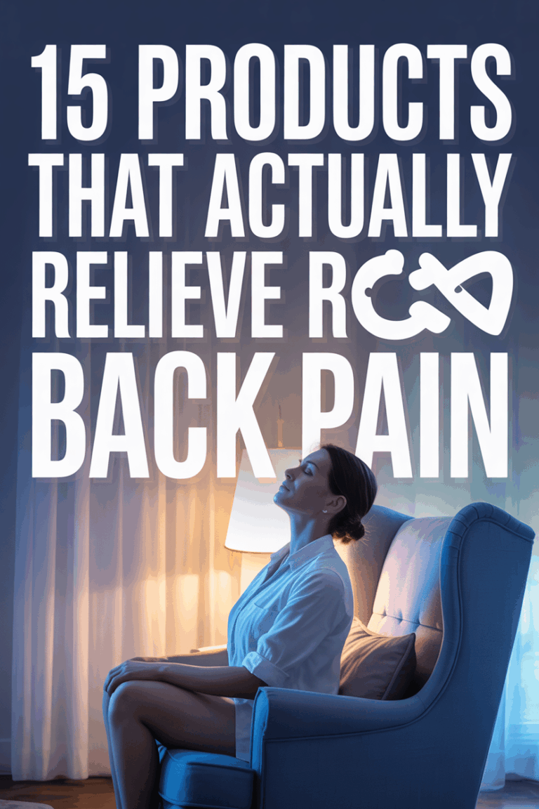 15 Effective Products to Relieve Back Pain: A Comprehensive Guide (That Won’t Break Your Back or Bank!)