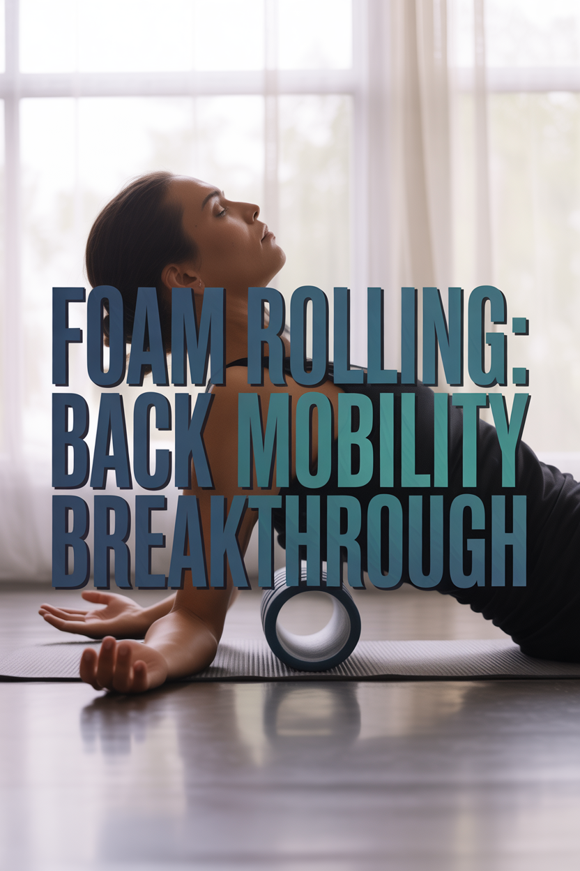 Foam Rolling for Improved Back Mobility