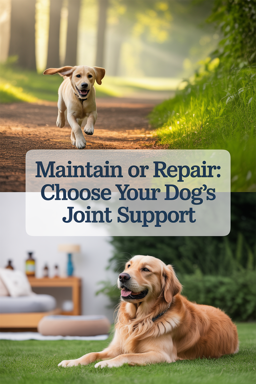7 Essential Dog Joint Supplements Your Vet Doesn't Want You to Miss 21 Preventative vs. Therapeutic Joint Support