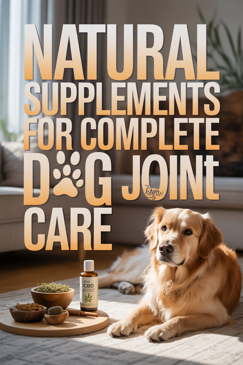 7 Essential Dog Joint Supplements Your Vet Doesn't Want You to Miss 24 Complementary Natural Approaches to Joint Health
