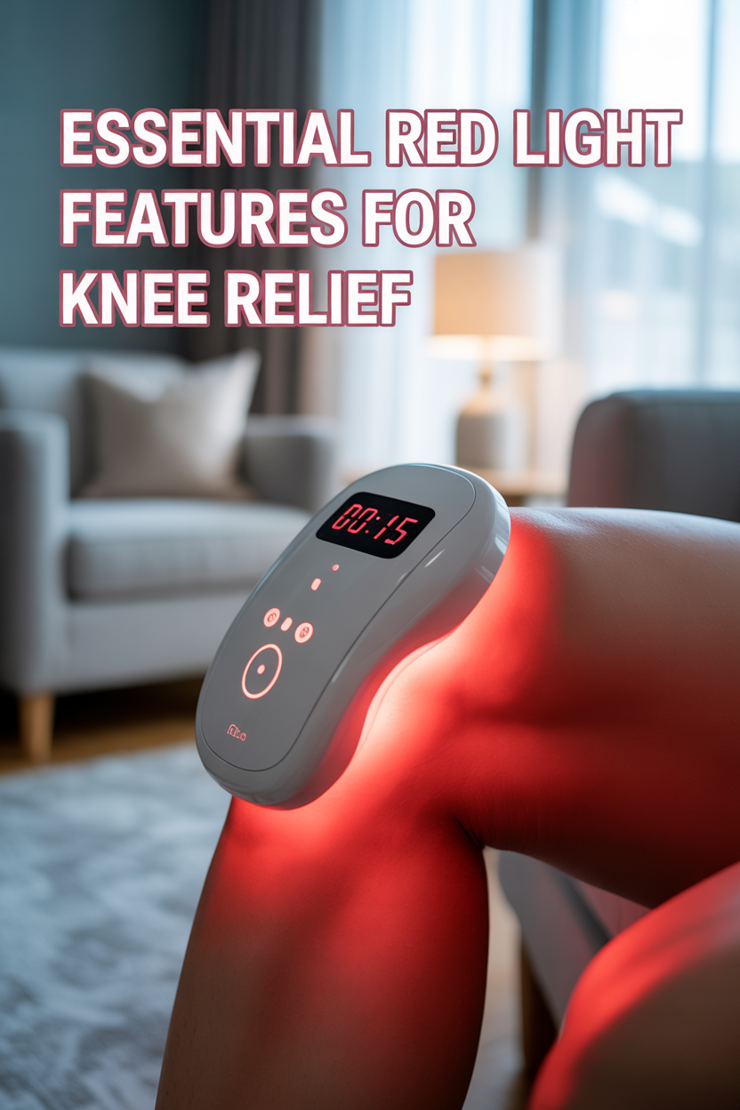 Key Features to Look for in Red Light Therapy Devices for Knee Treatment