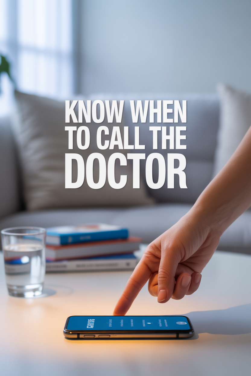 When to Seek Professional Help