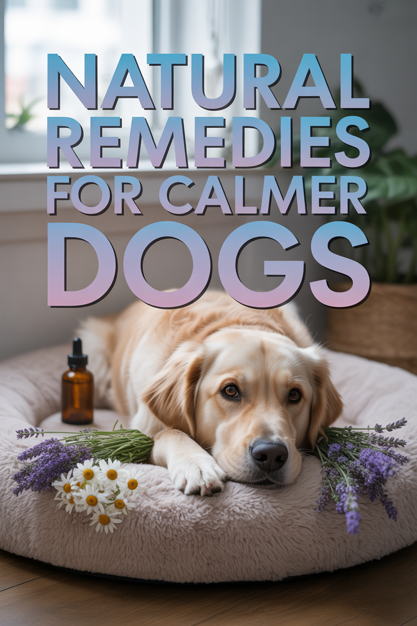 7 Natural Remedies to Calm Your Anxious Dog (That Actually Work) 5 Natural Calming Supplements: Ingredients to Look For