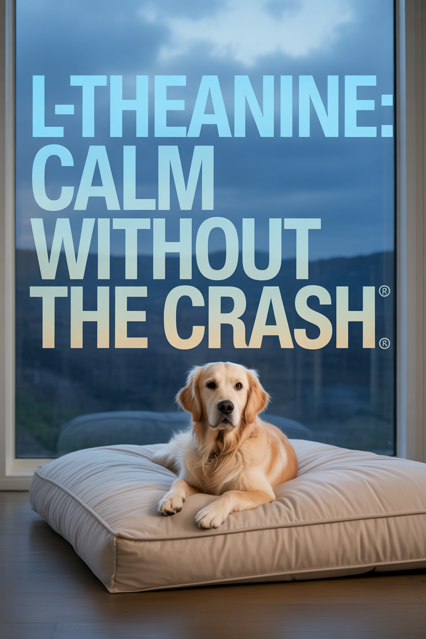 7 Natural Remedies to Calm Your Anxious Dog (That Actually Work) 6 L-Theanine and Its Benefits for Anxious Dogs