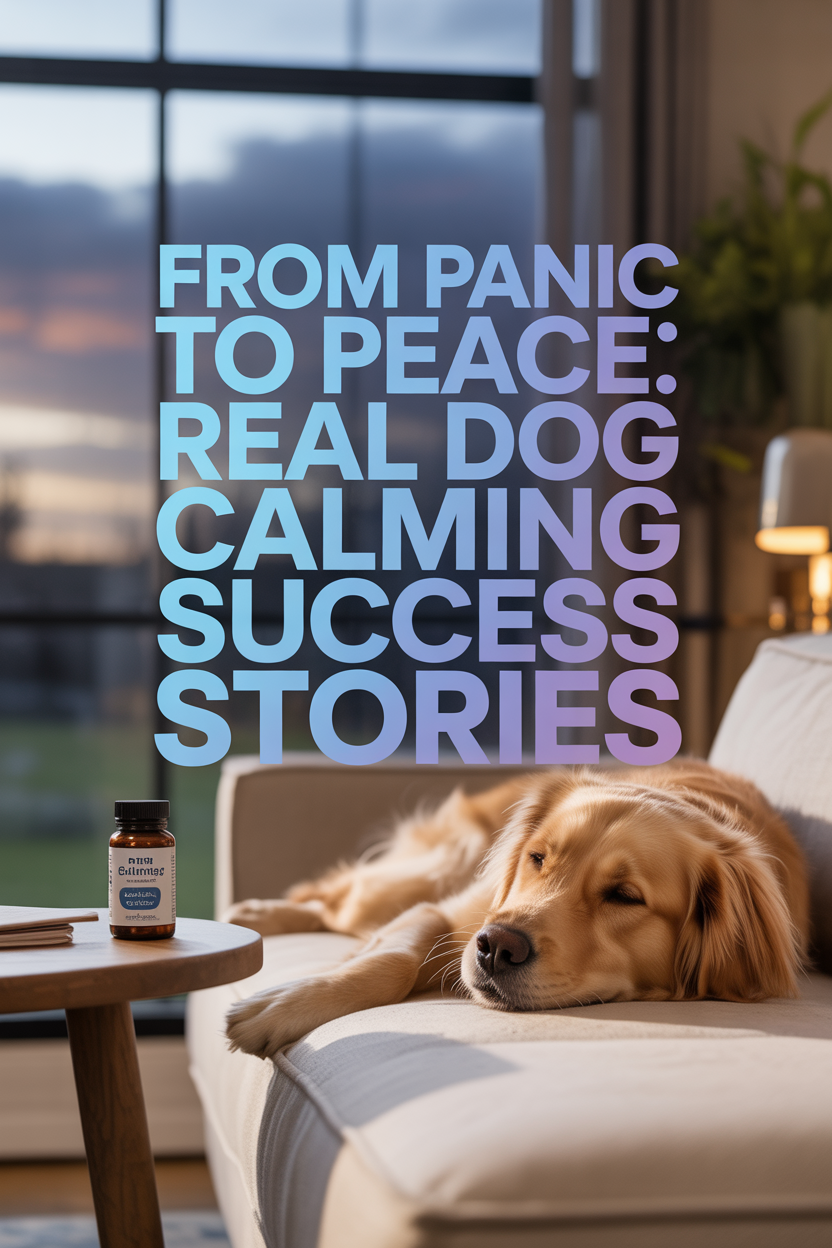 7 Natural Remedies to Calm Your Anxious Dog (That Actually Work) 17 Success Stories: Real Results with Calming Supplements