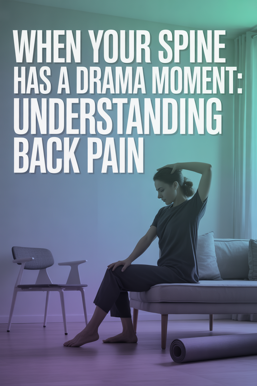 Help! My Back is Plotting Against Me: Understanding Why Your Spine is Being Such a Drama Queen
