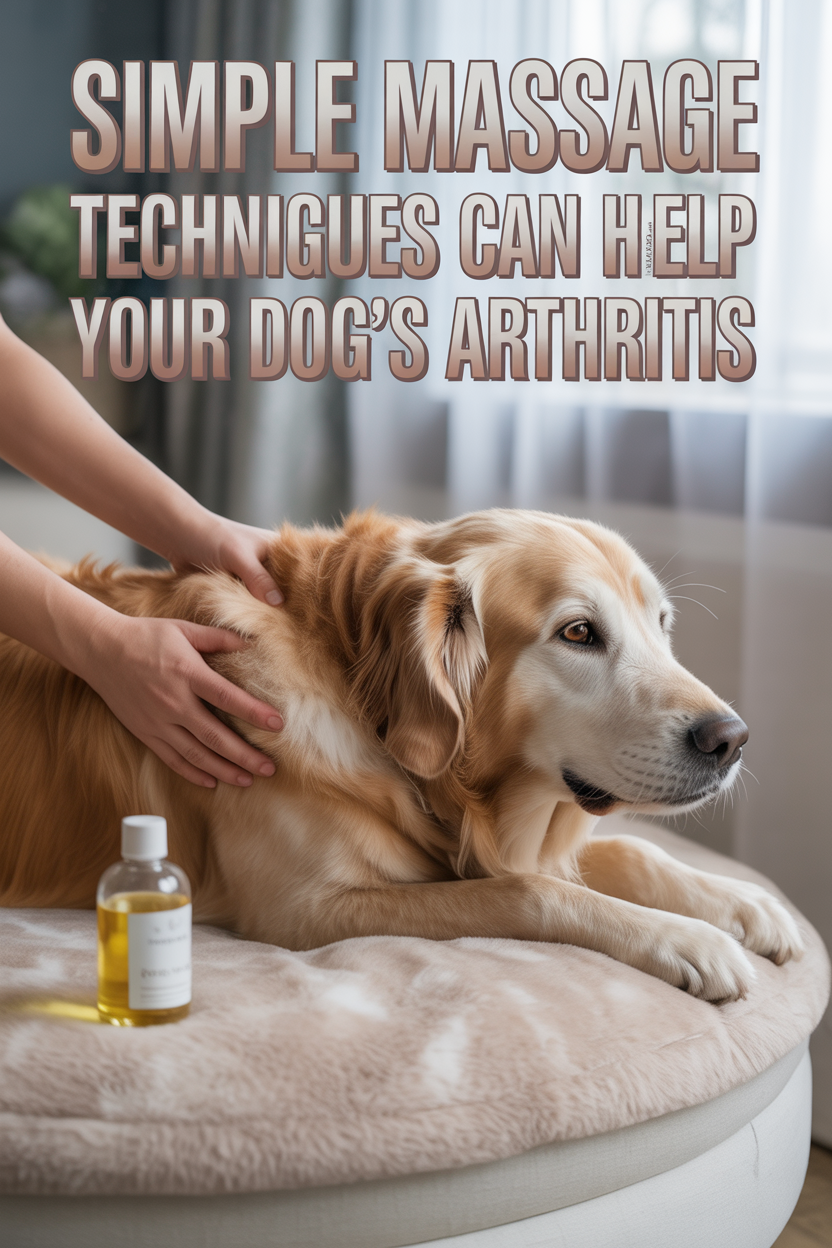 7 Proven Home Remedies That Can Help Your Arthritic Dog Move Better Again 8 Massage Techniques for Pain Relief
