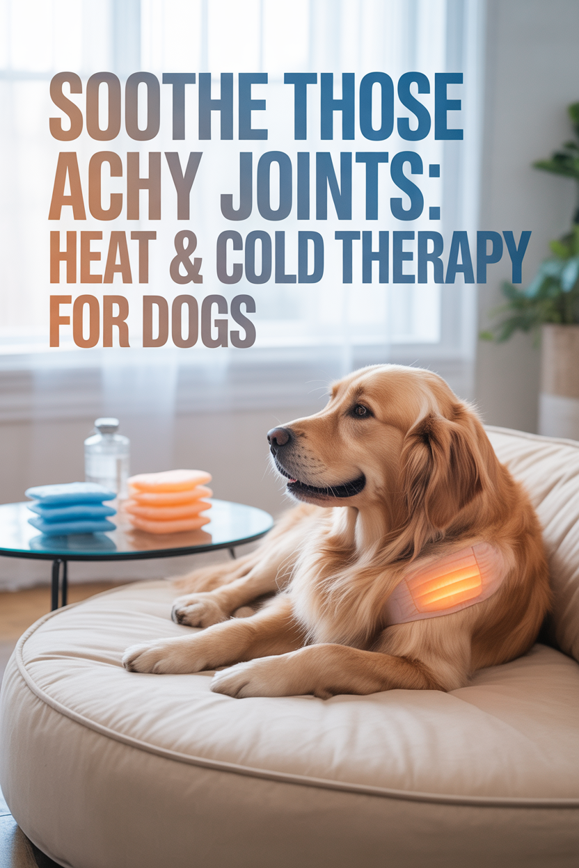7 Proven Home Remedies That Can Help Your Arthritic Dog Move Better Again 9 Temperature Therapy for Joint Comfort