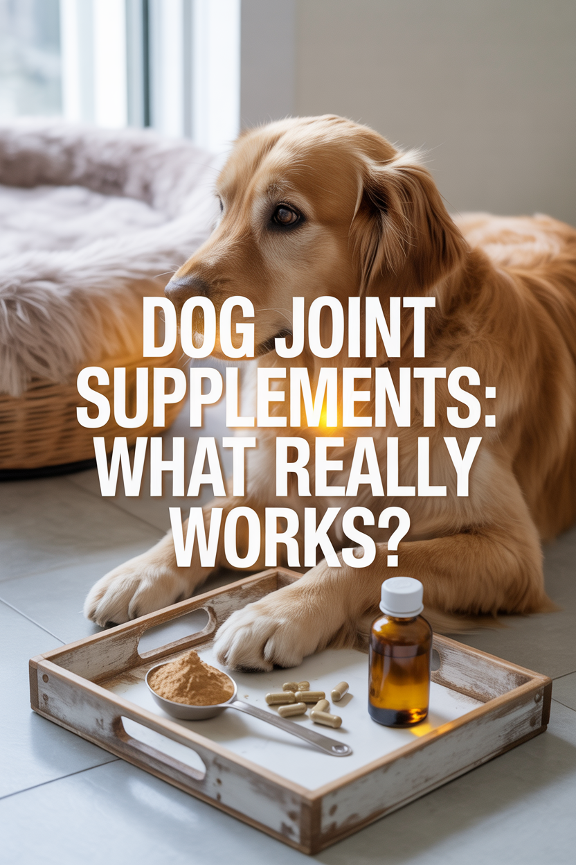 7 Proven Home Remedies That Can Help Your Arthritic Dog Move Better Again 11 Joint Support Supplements: What Works?