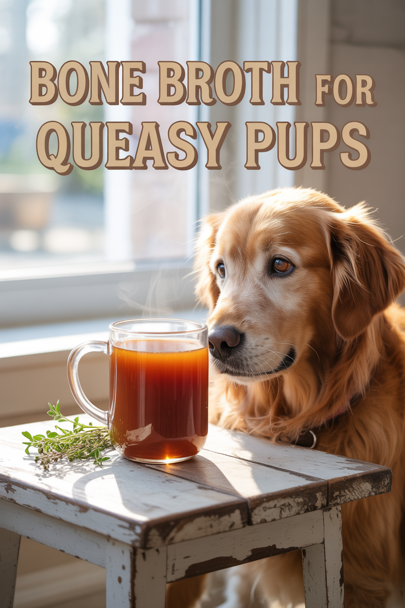 What Herbal Teas Are Safe for a Dog's Upset Stomach?