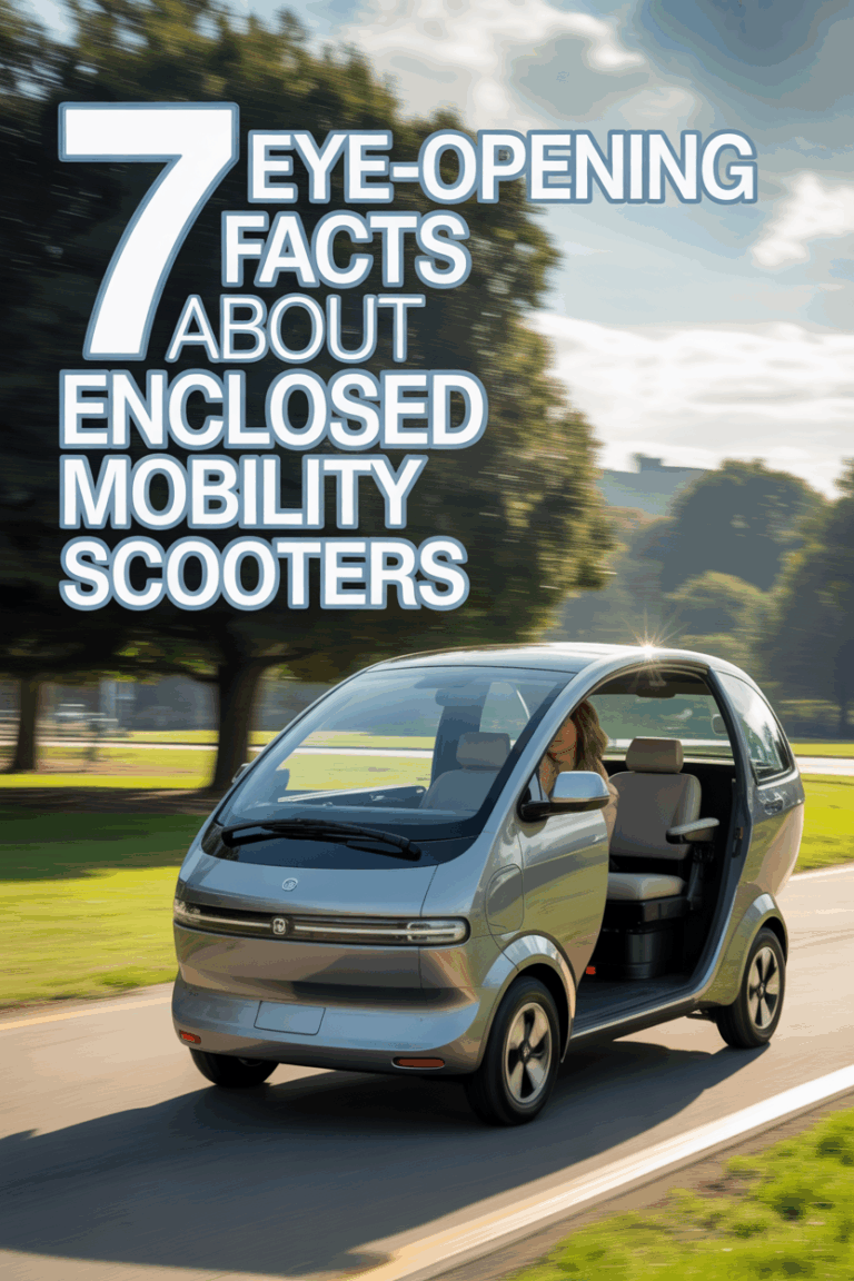 7 Surprising Enclosed Mobility Scooter Facts Every Potential Owner Should Know