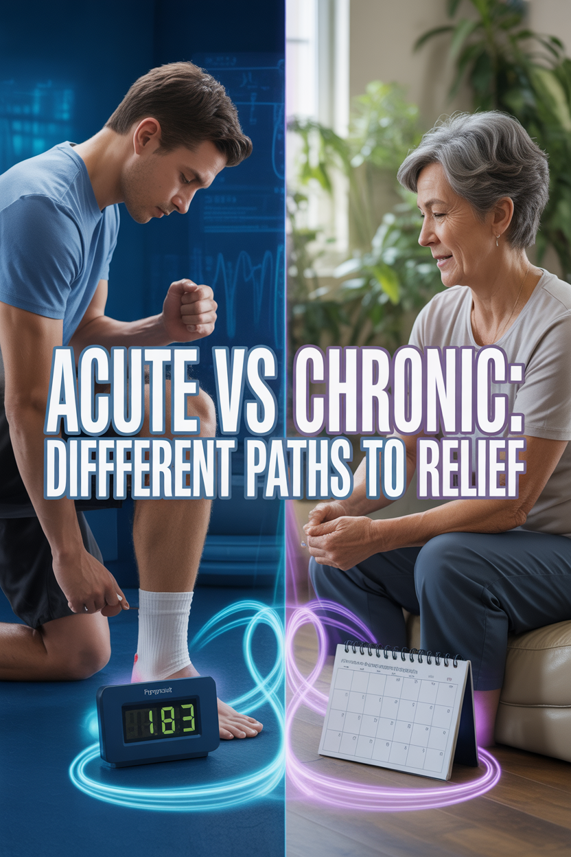 Treatment Considerations for Acute vs. Chronic Pain