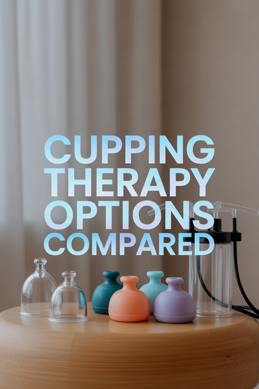 Different Types of Cupping Sets: Choosing the Right Option for You
