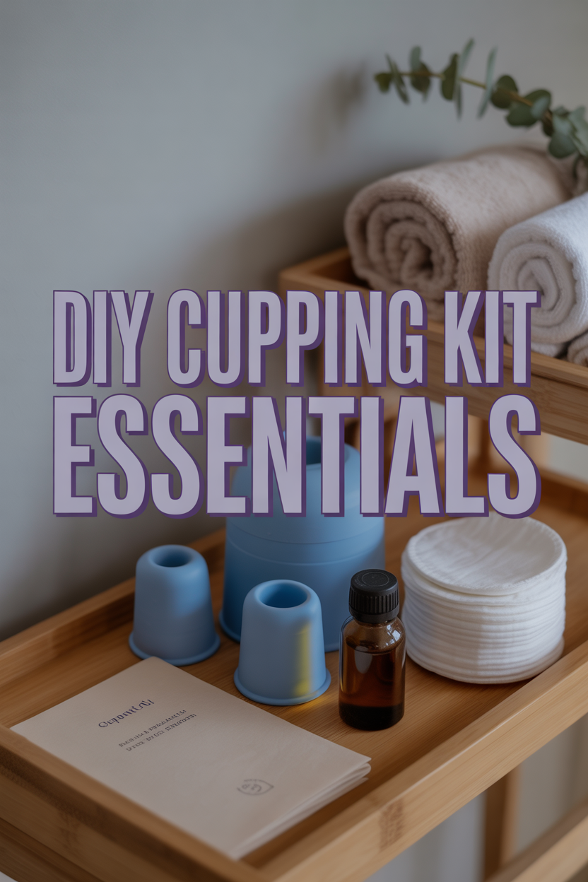 Essential Supplies for Your At-Home Cupping Kit