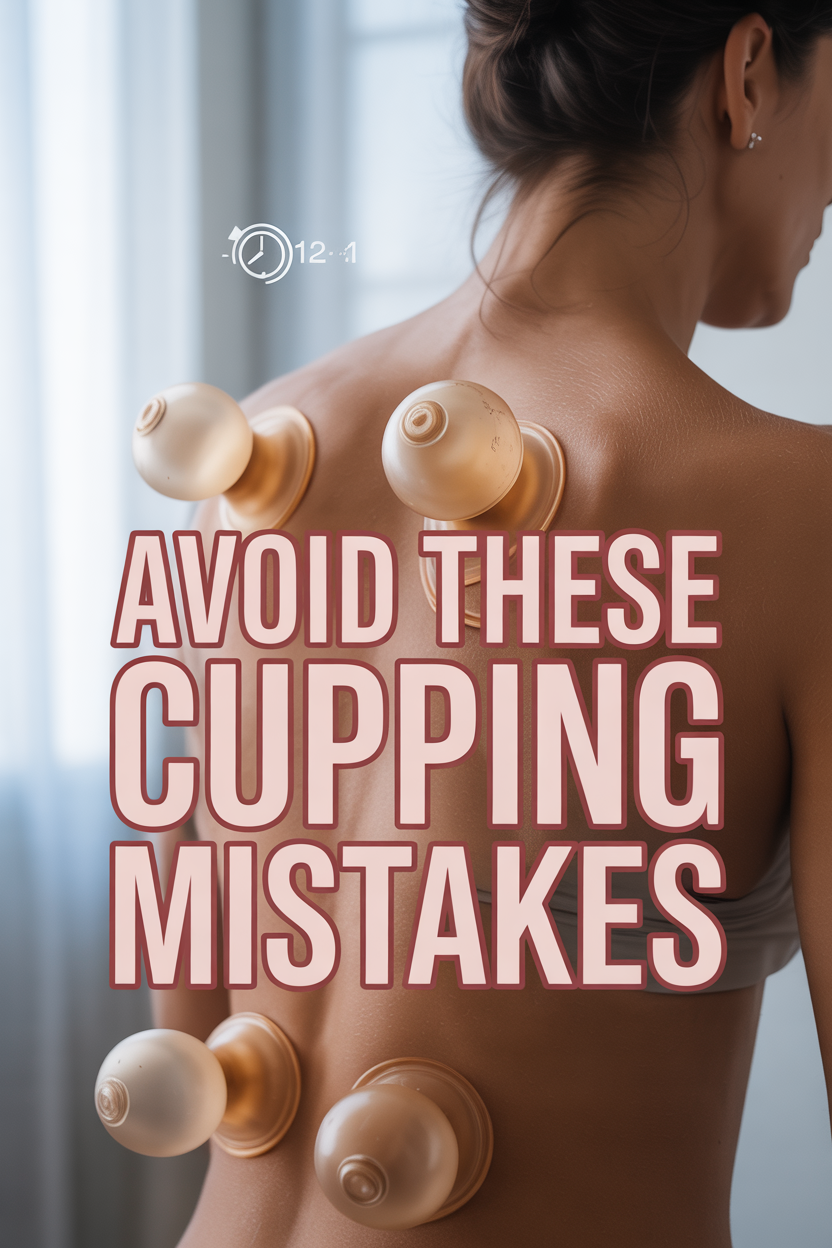 Common Mistakes to Avoid When Cupping at Home