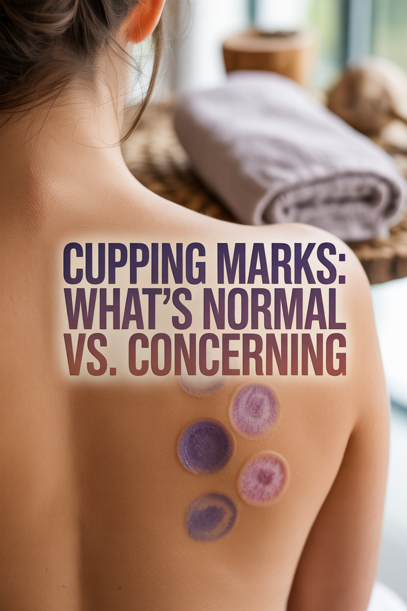 Understanding Cupping Marks: What's Normal vs. When to Worry