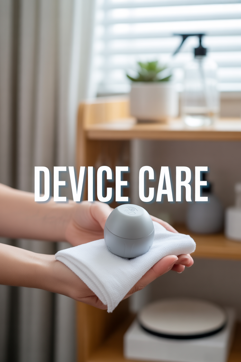 The Silent Waves That Silence Pain: Inside Ultrasound Massagers 13 Maintaining Your Device