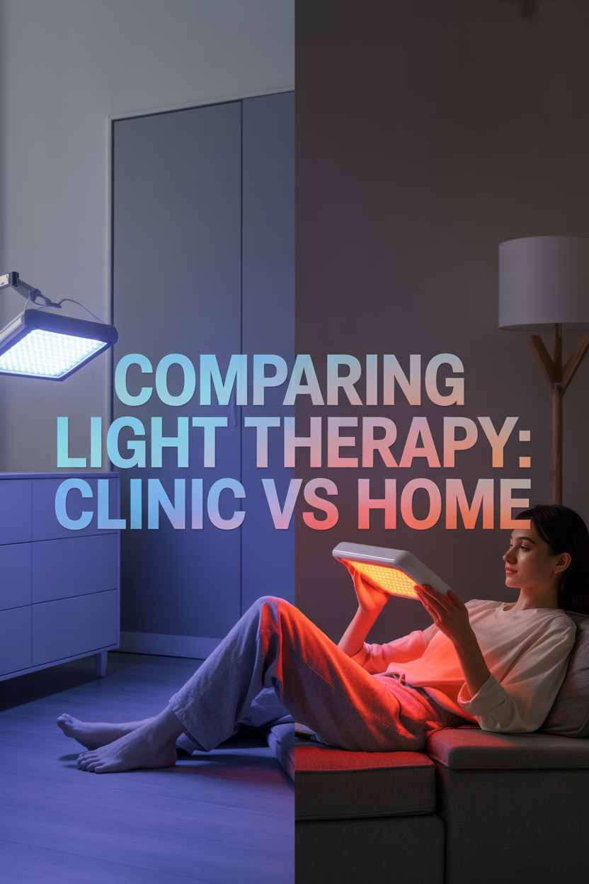 FDA Approved Light Therapy: 7 Science-Backed Treatments That Actually Work 37 At-Home vs. Clinical Light Therapy Options