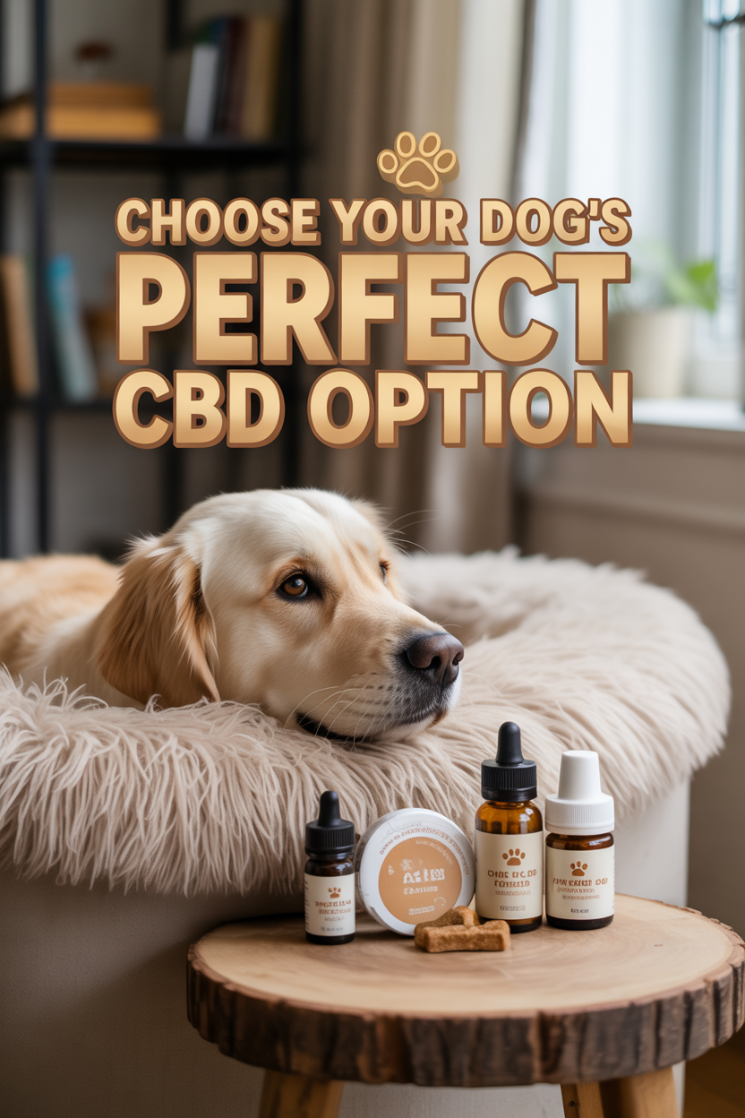 Finding the Perfect CBD Dose for Your Dog: What Vets Won't Tell You 7 Types of CBD Products for Your Canine Companion