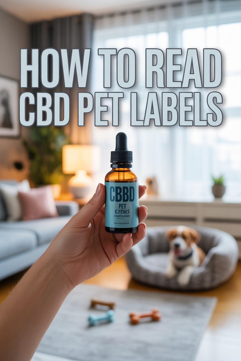 Finding the Perfect CBD Dose for Your Dog: What Vets Won't Tell You 12 Understanding CBD Product Labels