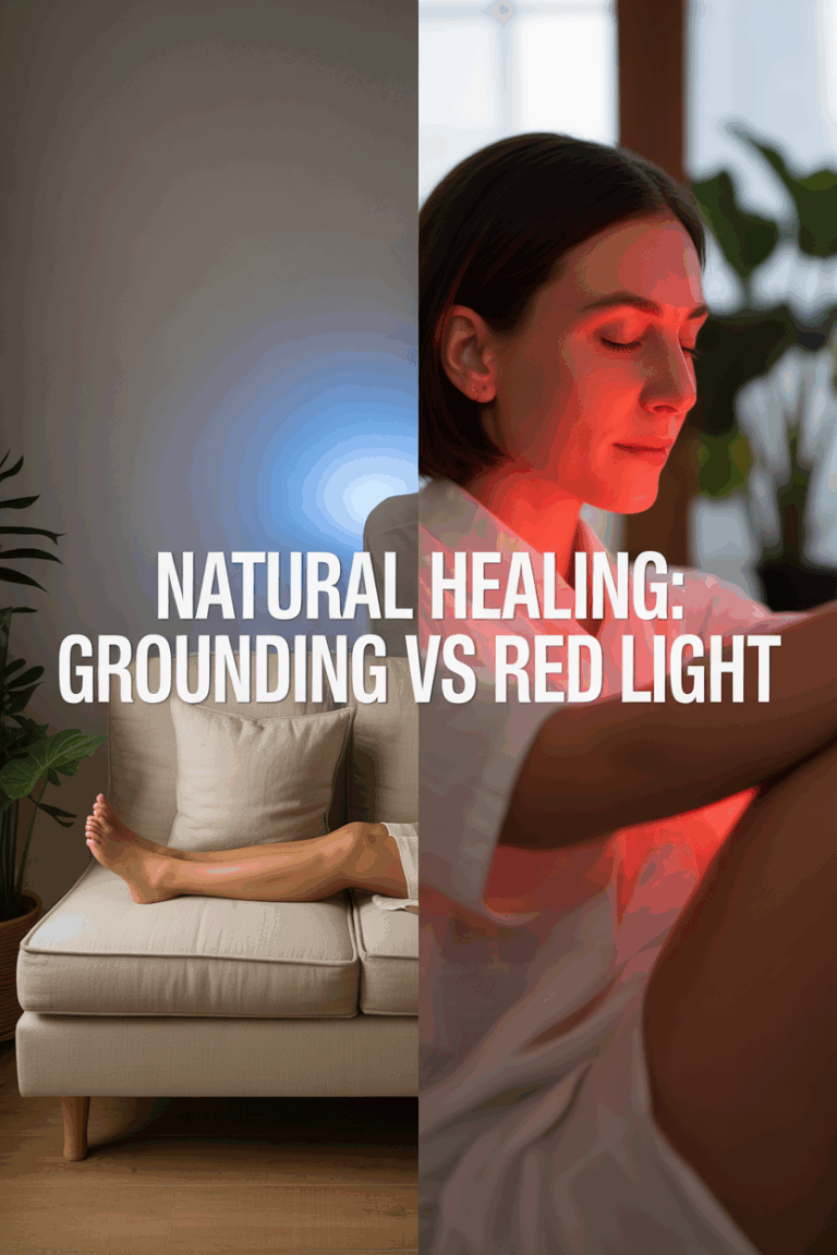Grounding Mat vs Red Light Therapy: Which Natural Treatment Delivers Better Results?