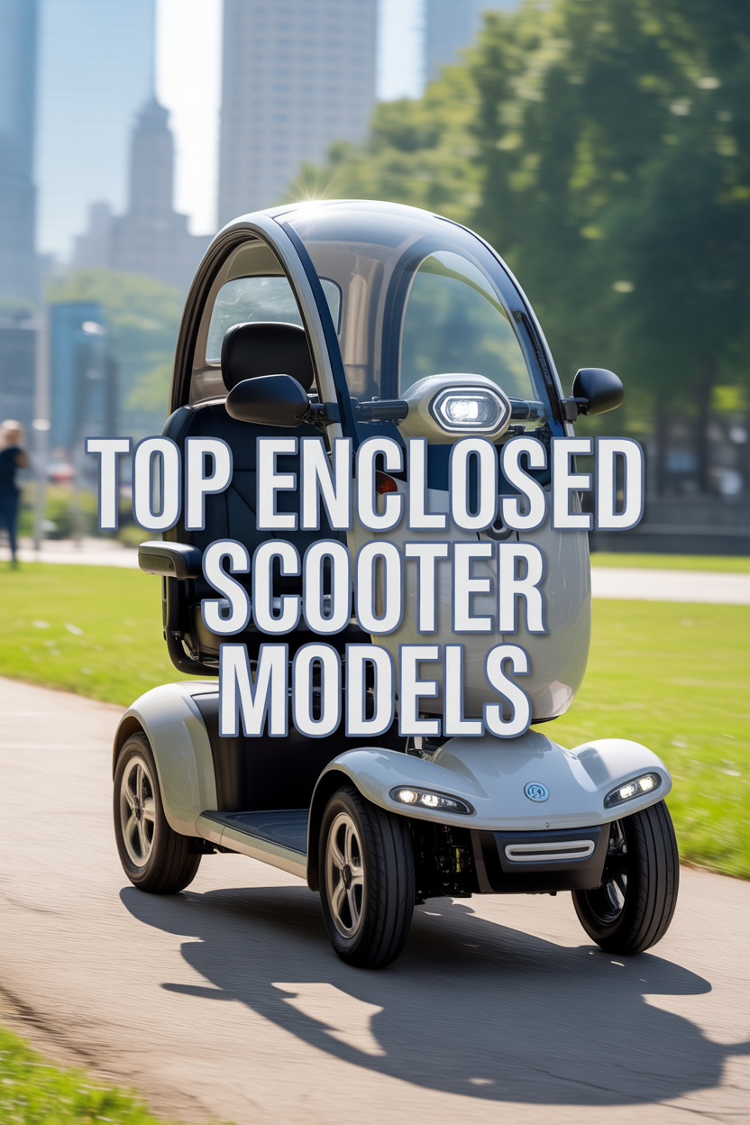 Leading Enclosed Scooter Models Worth Considering
