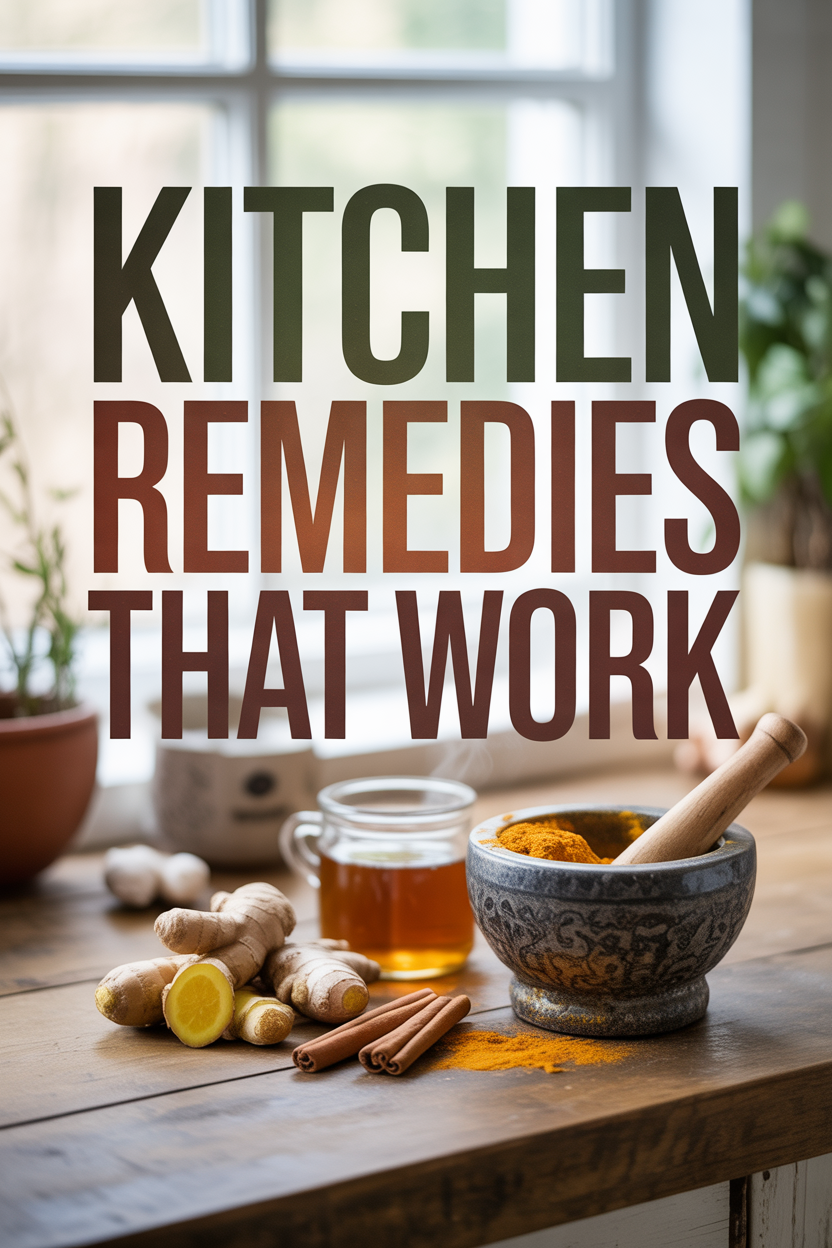 Oh, The Pain! Discover Natural Relief from Your Pantry