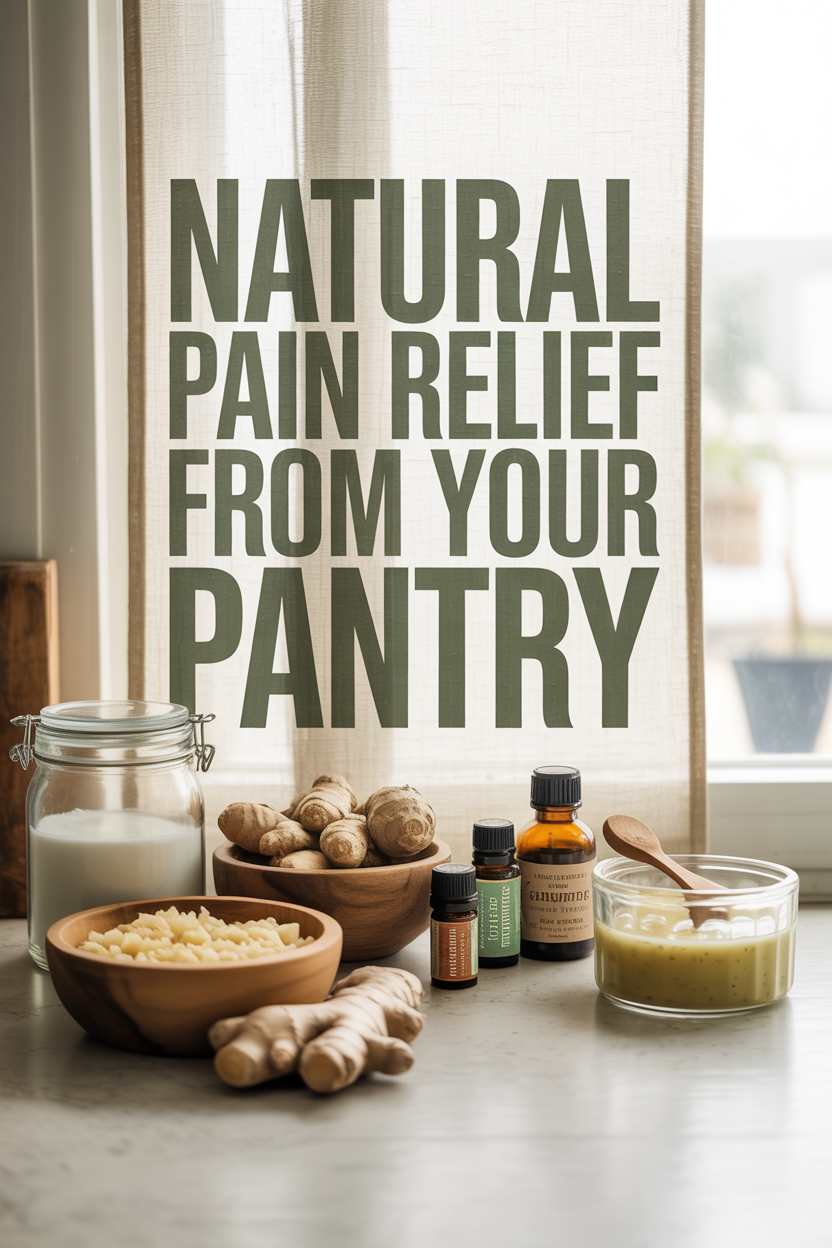DIY Pain-Relief Remedies You Can Make at Home