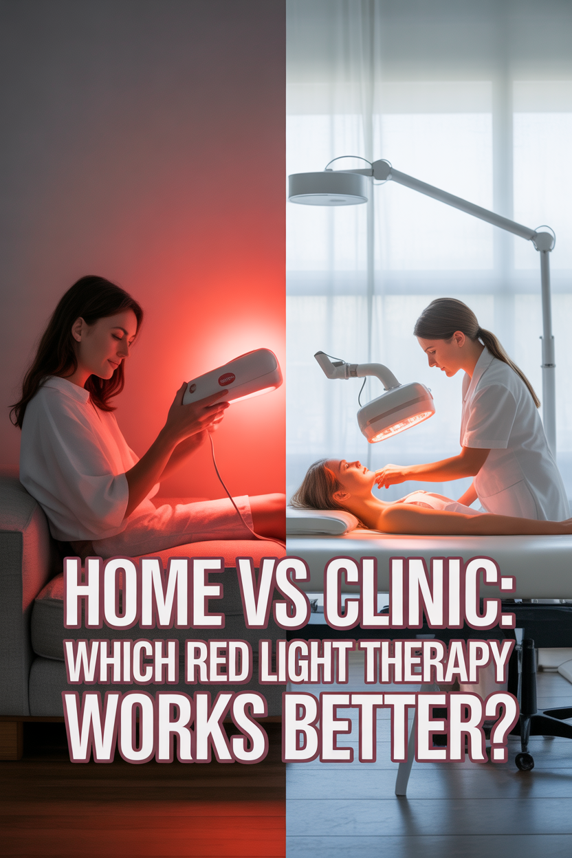 Home vs. Clinical Red Light Sessions