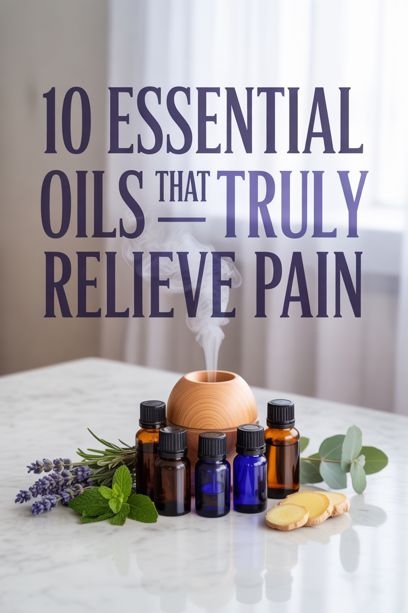Top 10 Essential Oils Proven to Reduce Pain