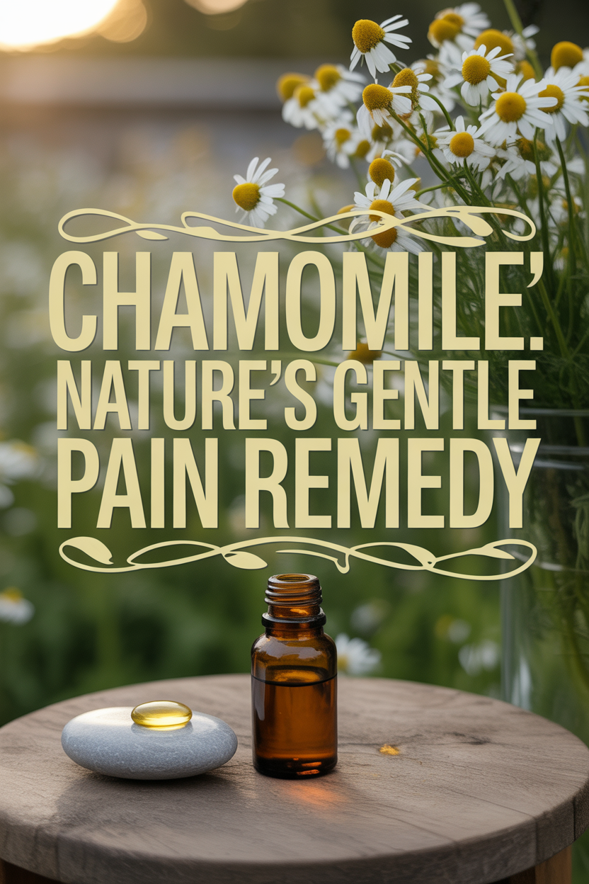 Chamomile: Gentle Relief for Chronic Pain Conditions