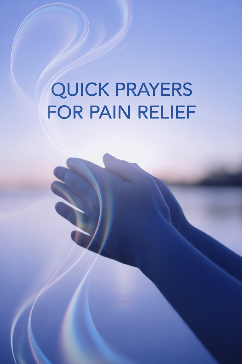 Simple Prayer Templates for Physical Pain