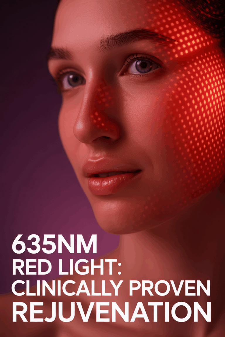 The Science of Red Glow: How 635nm Light Therapy Transforms Skin, Heals Pain, and Boosts Cellular Health